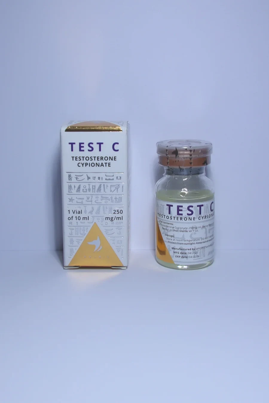 Testosterone-cypionate-anubis 250mg 10ml labtested!