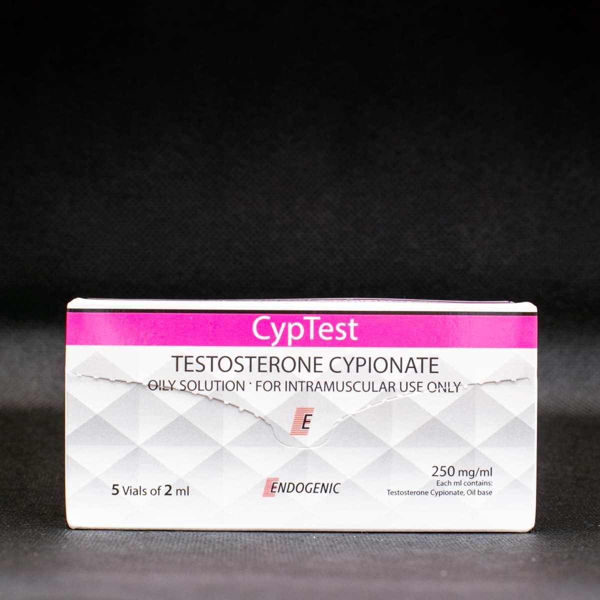 CypTest Endogenic – Testosteron Cypionat 5x2ml (10ml) 250mg/ml
