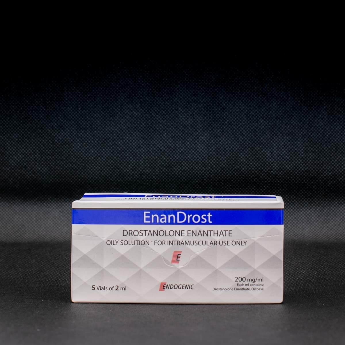 EnanDrost – Drostanolone Enanthate  – Masteron długi 5x2ml (10ml) 200mg/ml